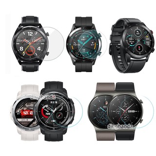 ฟิล์มกระจกนิรภัยกันรอยหน้าจอสำหรับ Huawei Watch GT 2 2e Honor Watch Magic Dream