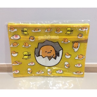 แฟ้มเอกสาร แฟ้มซิป sanrio ไข่ขี้เกียจ gudetama