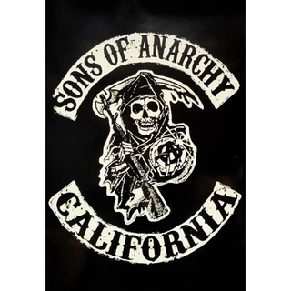 โปสเตอร์วงดนตรี วินเทจ Sons Of Anarchy