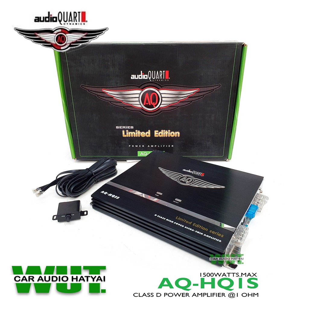 AUDIO QUART Limited Edition Series เพาเวอร์แอมป์ คลาสดี ClassD AUDIO QUART รุ่น AQ-HQ1S