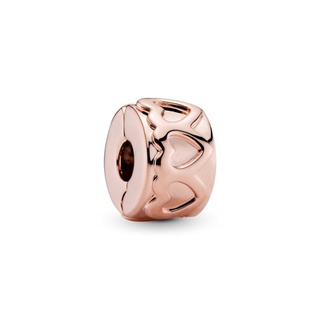 (พร้อมส่ง)*New*Pandora Band of Hearts Clip Charm