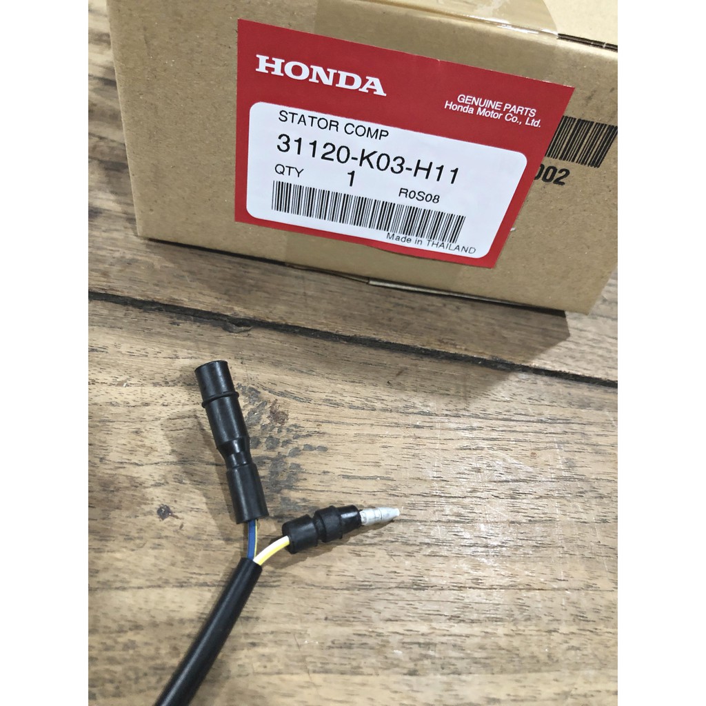 ( 31120-K03-H11 ) ชุดขดลวดสเตเตอร์ มัดไฟ เวฟ110i สตาร์ทมือ รูปที่ 8