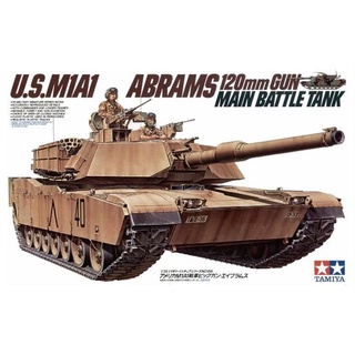 โมเดลประกอบ Tamiya 1/35 TA35156 US M1A1 ABRAMS 120mm GUN