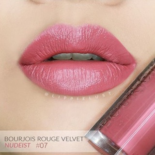 สีสวย Bourjois Rouge Edition Velvet  #07 nudist 7.7ml