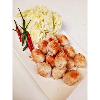 ไส้กรอกอีสานไก่ อกไก่ มันน้อย จัสมิน ฮาลาล โฮมเมด
