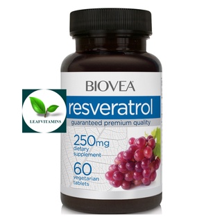 BIOVEA RESVERATROL 250 mg / 60 Vegetarian Tablets