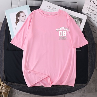 BK-446-SHORT 10 สี  เสื้อยืดแขนสั้น เสื้อแขนสั้นทรงตรงใส่ได้ทั้งหญิลและชาย ผ้ายืดใส่สบาย