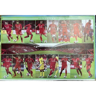 โปสเตอร์ทีมลิเวอร์พูล Liverpool