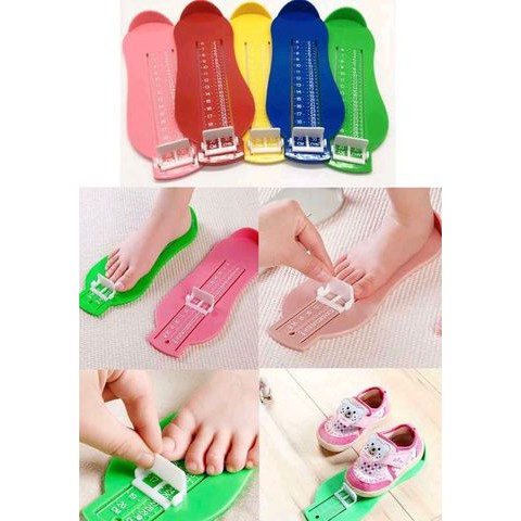 ที่วัดขนาดเท้า แผ่นวัดขนาดเท้าเด็ก ที่วัดขนาดรองเท้า (DBBM-0010)