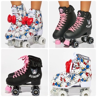 พร้อมส่ง Hello Kitty Roller Skates โรลเลอร์ สเก็ต  คิตตี้ / Kuromi Roller Skates คุโรมิ