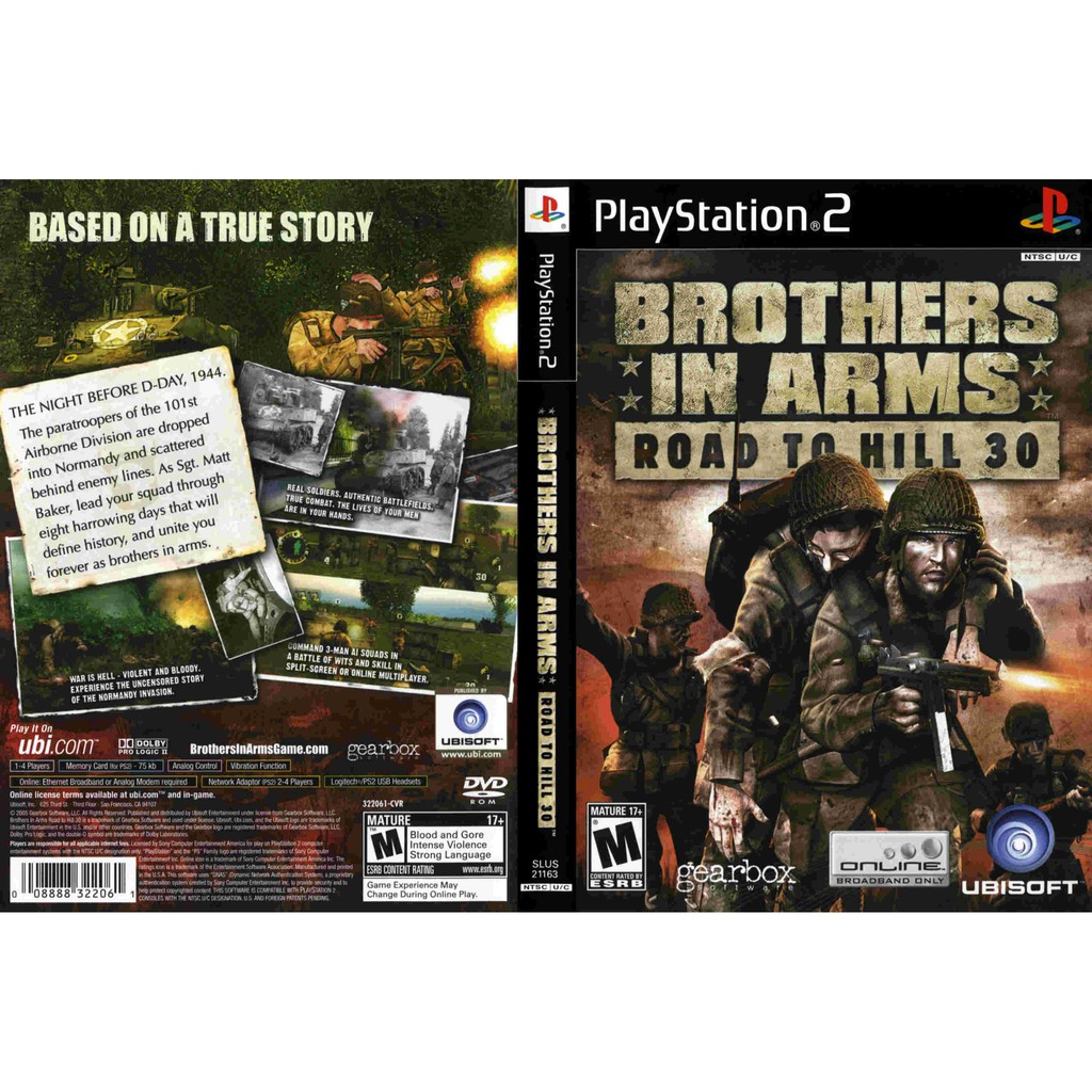 เกมส์ Brothers_In_Arms_Road_To_Hill_30  (PS2) สำหรับเครื่องที่แปลงระบบแล้วเท่านั้น