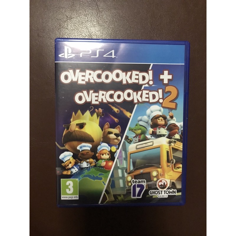 แผ่นเกมส์ Overcooked 1+2 Ps4 มือสอง