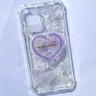 เคสโทนม่วง-ใส💜 350 ฿ เลือกสี+ใส่ตัวอักษรได้นะคะ