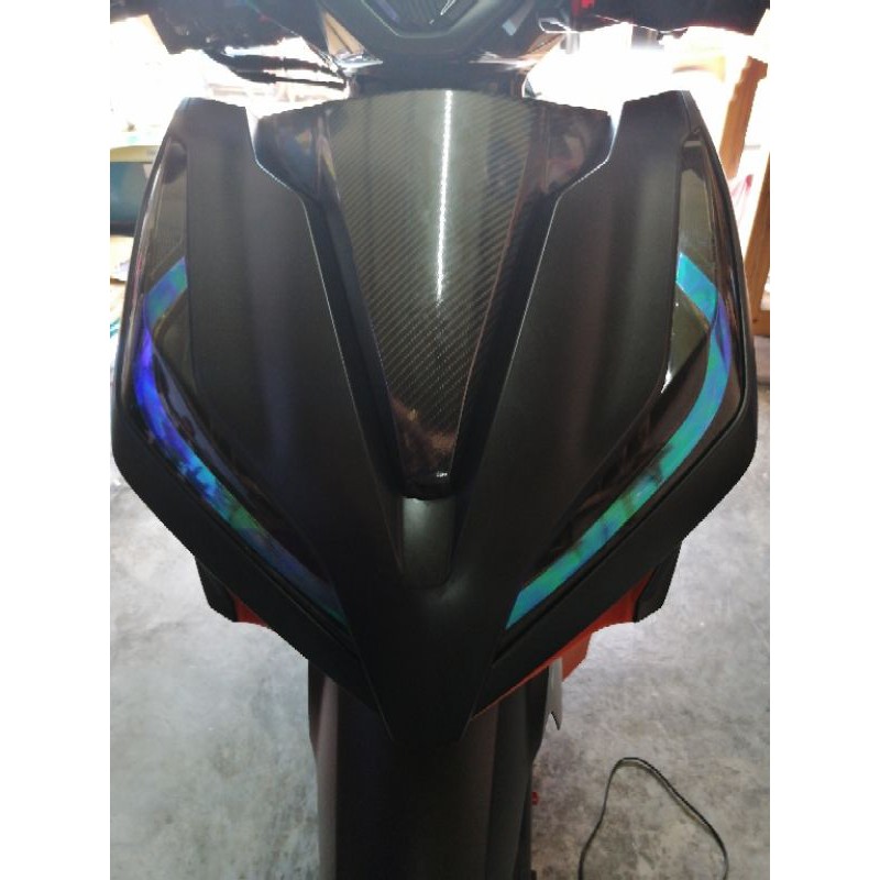 ฟิล์มกันรอยไฟหลี่​ ​honda​ click125-150i​ ป้องกันรอยเพิ่มความสวยงาม - รูปที่ 4