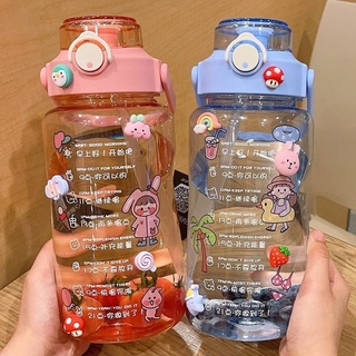 📣SALEขายดีพร้อมส่ง📣ขวดน้ำสุขภาพลายใหม่ 1500 ML