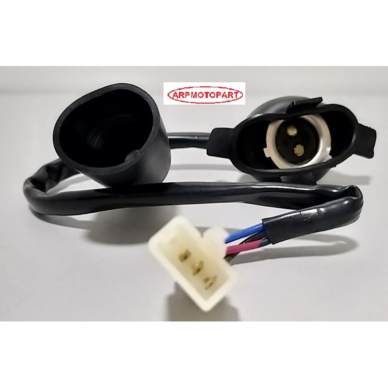 ขั้วไฟหน้า+ยางครอบ ทั้งชุด ซูมเมอร์-เอ็กซ์ ZOOMER-X # HMA Brand # 1310-091-00