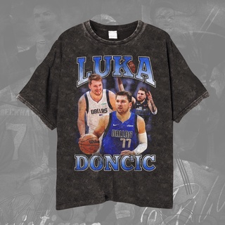 เสื้อยืดบาสเก็ตบอล ลาย Nba Doncic Wounds สําหรับผู้ชาย และผู้หญิงS-5XL