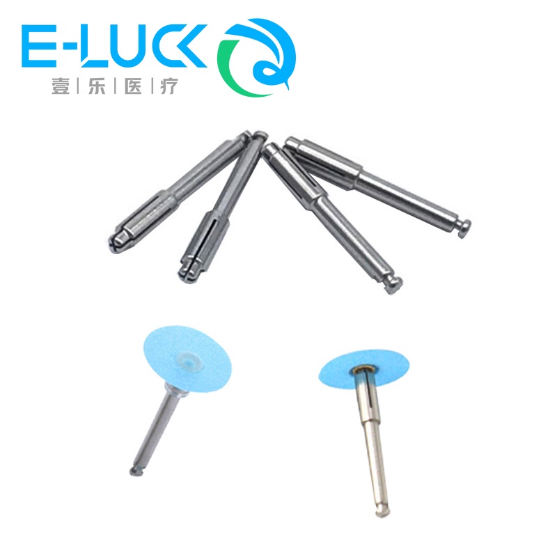 3 ชิ้นทันตกรรมสแตนเลส Mandrels RA Mandrels สําหรับทันตกรรมแผ่นขัด