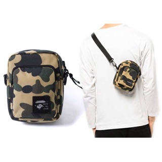 A Bathing Ape Bape 1ST CAMO Camera Pouch  [CORDURA] ของแท้ 100% กระเป๋าสะพายข้าง @mrtime699