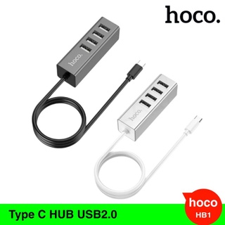 Type C HUB USB2.0 HUB 4 Ports Converter (hoco. HB1)