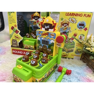 🎉พร้อมส่ง!! ของเล่นเด็ก ของเล่นตุ่นทุบ ตัวทุบของเล่น ตัวทุบตุ่น ของเล่นทุบๆ  Learning Fun ตุ่นญี่ปุ่น no.35839