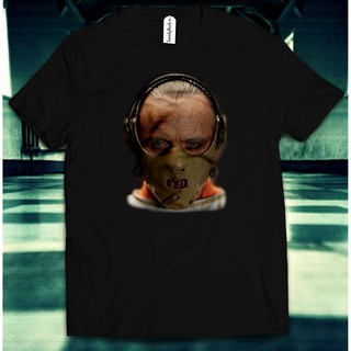 เสื้อยืดพิมพ์ลาย hannibal lecter-Thriller สำหรับผู้ชาย