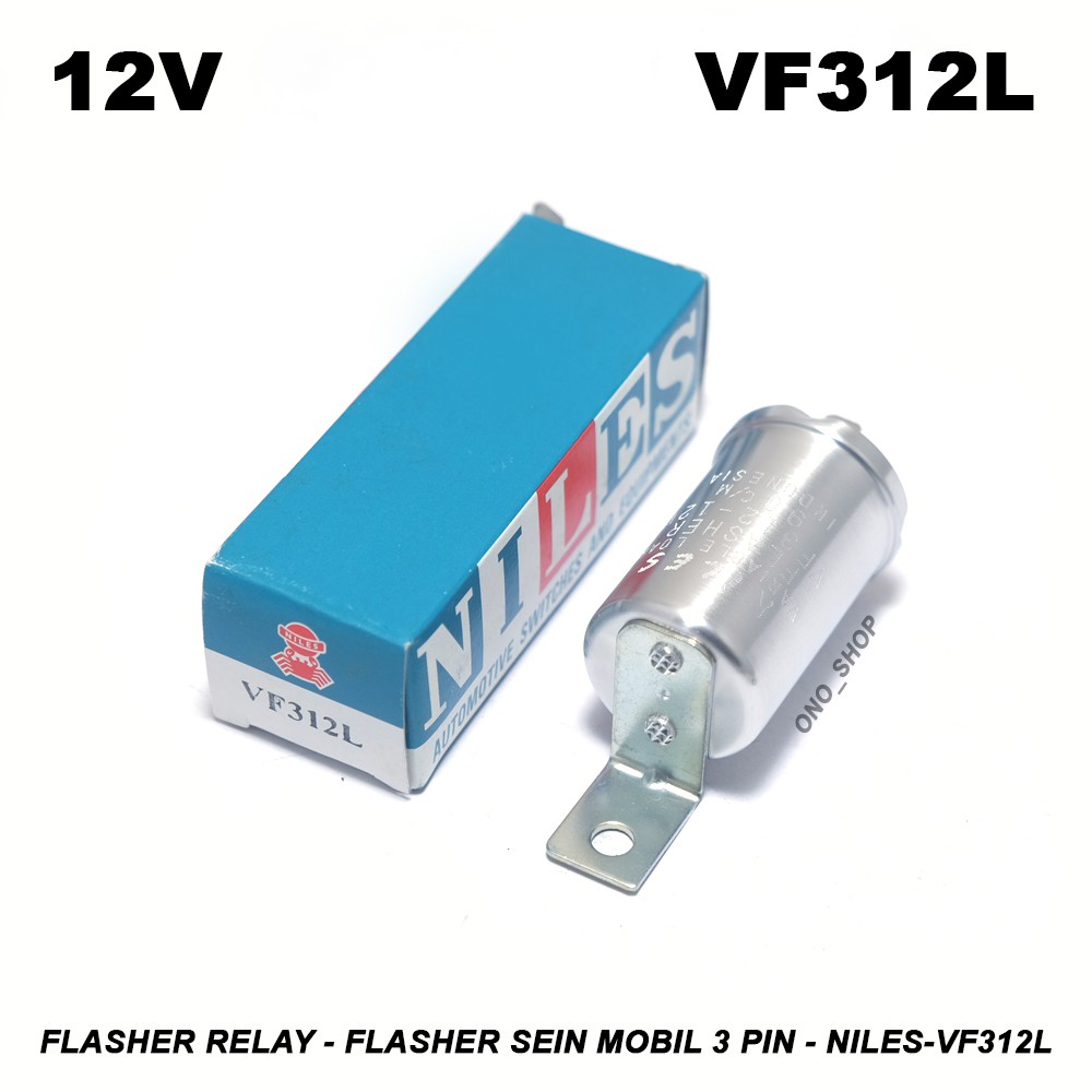Flasher Relay - ไฟกะพริบไฟเลี้ยวรถยนต์ 3 ขา - Niles-VF312L