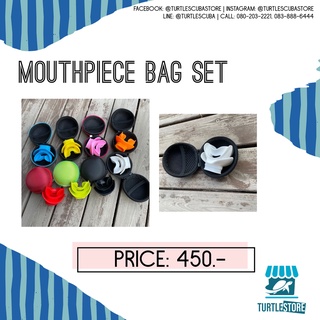 Mouthpiece set สำหรับเปลี่ยนใส่ regulator เวลาดำน้ำ พร้อมส่งจากไทย