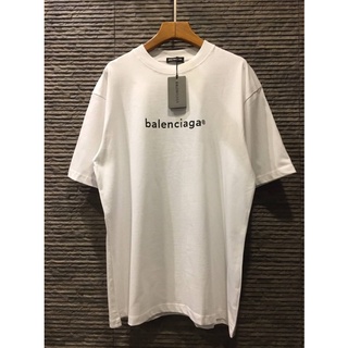 เสื้อยืดแขนสั้น บาเลนเซียก้า FALL WINTER TSHIRT SIZE XS-L