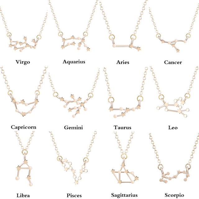 สร้อยคอ12ราศี zodiac