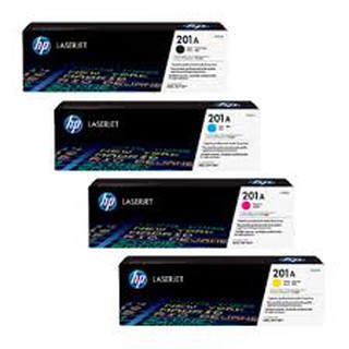 ตลับผงหมึกแท้  HP TONER 201A BLACK Model : CF400A/BLACK/CYAN/YELLOW/MAGENTA