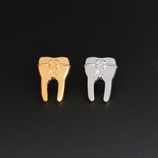 Dentist pin เข็มกลัดจิวเวอลรี่ฟัน  Medical pin for dentist