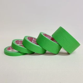 เทปย่นสียกลัง เทปกระดาษกาวย่น เทปหนังไก่ ขนาด 12 ,18 ,24 ,36 ,48 มม.ยาว 20 หลา Masking tape กระดาษกาว ฉีกได้ เทปบังพ่นสี