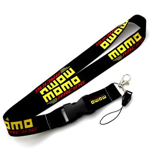 Jdm MOMO พวงกุญแจ ผ้าฟาบริค สําหรับห้อยตกแต่งโทรศัพท์มือถือ บัตรประจําตัว