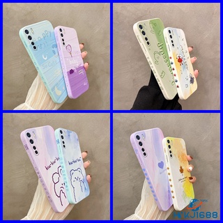 เคส OPPO A91 เคสโทรศัพท์มือถือ tpu แบบนิ่ม ลายภาพวาดสีน้ํามัน แบบสร้างสรรค์ สําหรับ