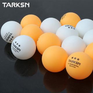 Tarksn ลูกปิงปอง ABS 3 ดาว 40+ ลูกปิงปอง 20 30 50 100 ชิ้น (สีส้ม ขาว)