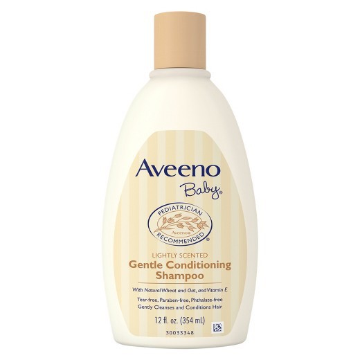 แชมพูผสมครีมนวด Aveeno Baby Gentle Conditioning Shampoo, 12 Oz