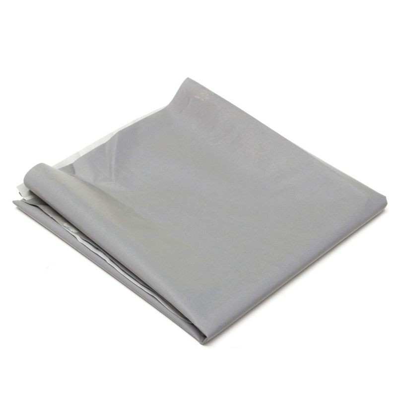 ☀ส่งปกติ☀ผ้าสะท้อนแสงสีเงิน เย็บบนวัสดุผ้า ไฮไลท์ เคมีไฟเบอร์ 39.4 นิ้ว