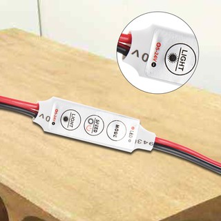 LED Dimmer 12A 12V-24V for LED Strips Monochrome Controller