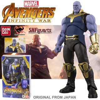 Figmaงานแท้ Original ฟิกม่า Bandai Marvel Comics Avengers Infinity War อเวนเจอร์ส มหาสงครามล้างจักรวาล Thanos ทานอส