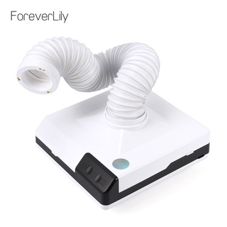 Foreverlily เครื่องดูดฝุ่นไฟฟ้า 60W สีขาว สําหรับเก็บฝุ่นเล็บ