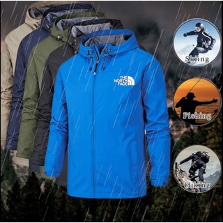 ❏☂เสื้อคลุมกันหนาว แบบมีหมวก ลาย THE NORTH FACE กันน้ำ