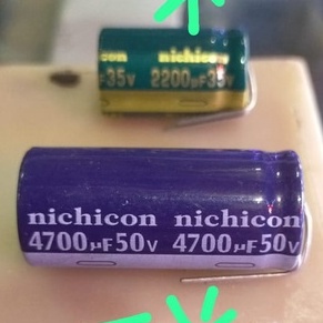 ELCO CAP 4700UF - 50V และ 2200UF - 35V