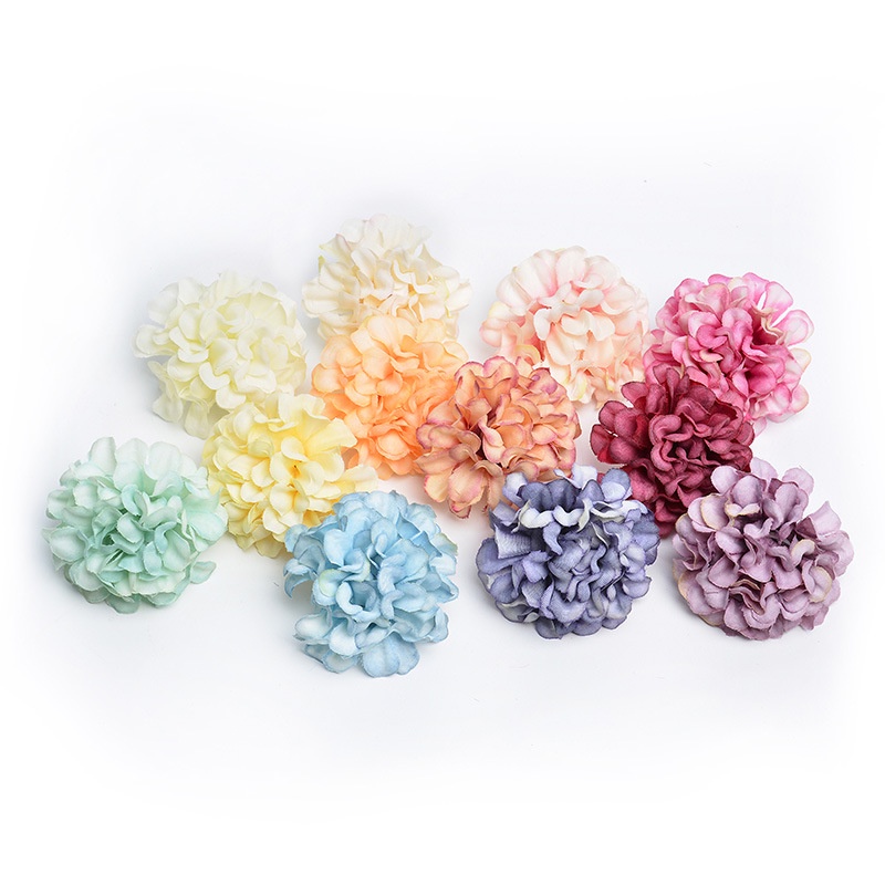 Hydrangea ช่อดอกไม้ปลอม สําหรับตกแต่งบ้าน ห้องนั่งเล่น รูปที่ 4