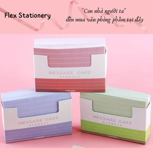 กระดาษโน้ต กล่อง 150 แผ่นสี PRETTY, กระดาษโน๊ตออกแบบ, กระดาษบันทึก HORIZONTAL LINED, SQUARE