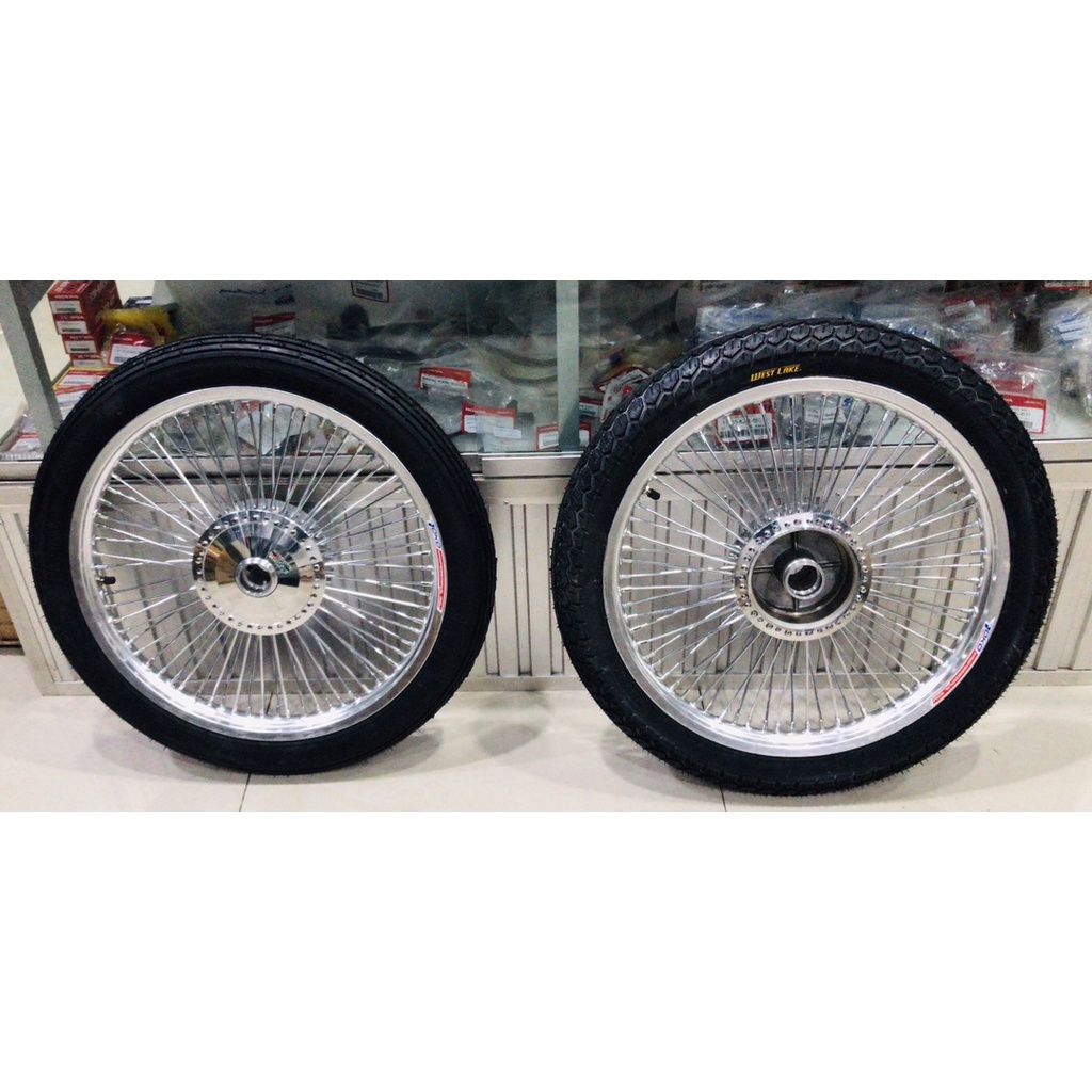 ชุดวงล้อ C70 พร้อมยางนอก ยกใส่ได้เลย