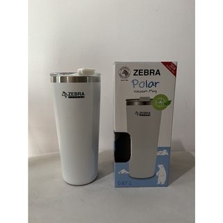 Zebra ถ้วยน้ำสูญญากาศ Polar สแตนเลส ตราหัวม้าลาย***สินค้าคลละสี****