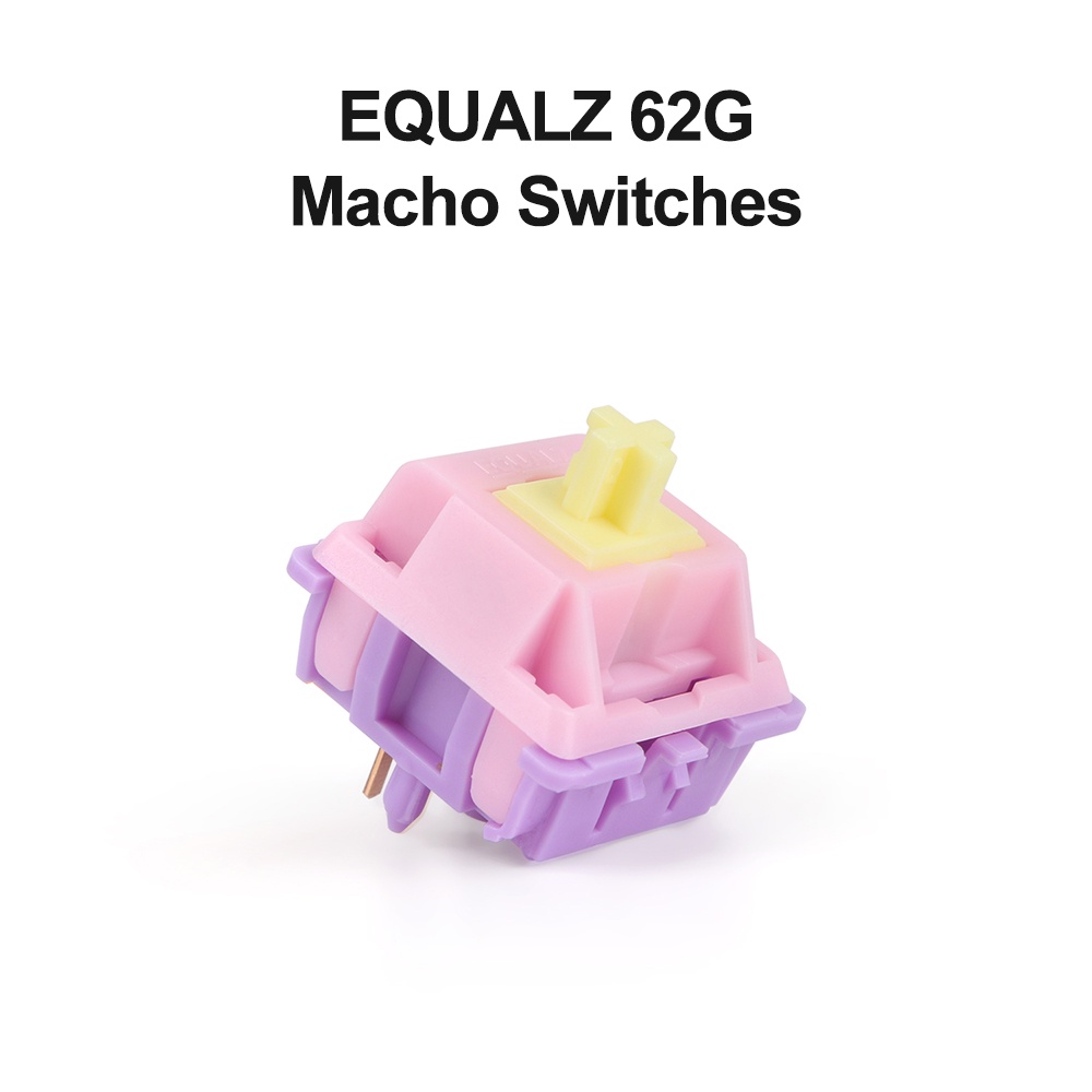 คีย์บอร์ด มีสายMacho Switches Mechanical Keyboard Linear 62g EQUALZ 5 P ...