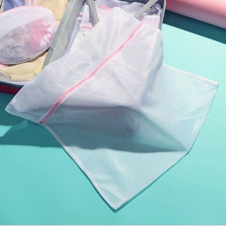 ถุงซักผ้าเนื้อหยาบ ขนาด50×60เซน ถนอมเนื้อผ้า ถุงซักชุดชั้นใน**พร้อมส่ง**