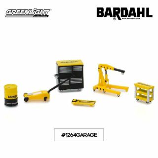 Greenlight - Bardahl อุปกรณ์เครื่องมือช่างในอู่ 1:64